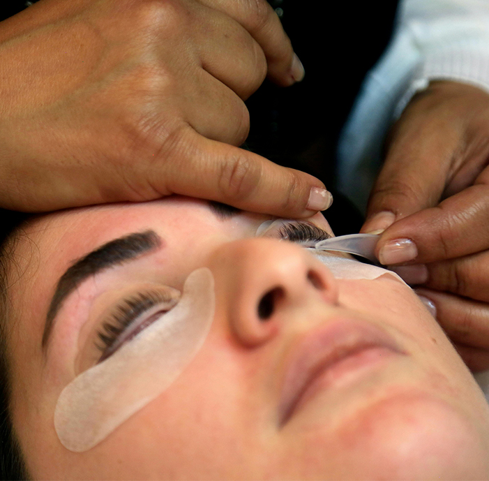 Réhaussement de cils